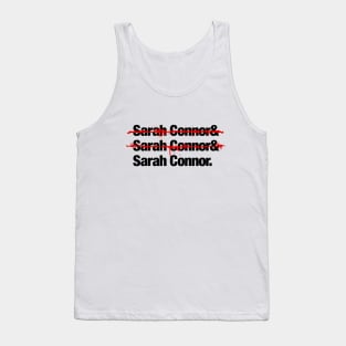 Sarah Connor list Tank Top